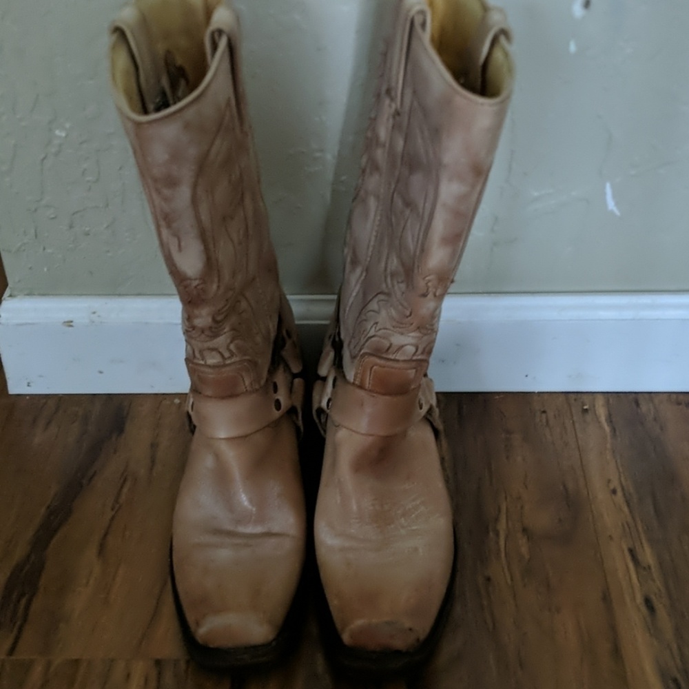 Frye Harness Boots
